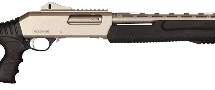 Dickinson LLC XX3DM18 XX3D Marine Tactical 12 Gauge Pump 3" 5+1 18.50" Vent Rib Barrel, Receiver w/Picatinny Rail, Fixed w/Shell Carrier Black Synthetic Stock, Black Pistol Grip