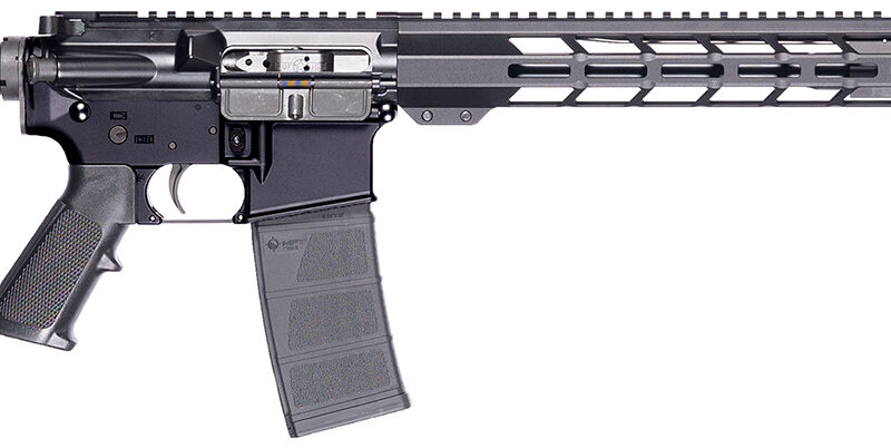 Patriot Ordnance Factory 02316  P-15 Base 5.56 NATO 10+1 16.50" Black Anodized A2 Style Grip