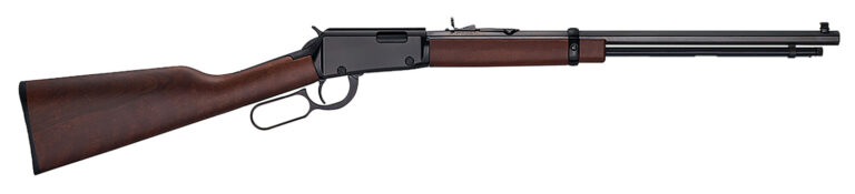 Henry H001T Frontier  22 LR 16 LR/21 Short 20" Octagon Barrel, Black Metal Finish & American Walnut Stock