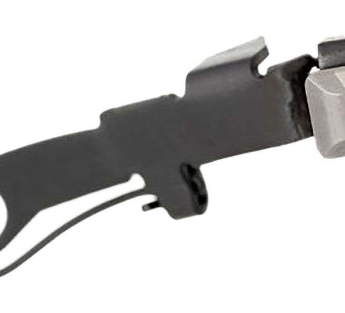 Tyrant CNC TDGSTOP24G Extended Slide Release  9mm Glock Gray 6061 Aluminum