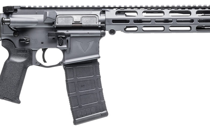 Vktr Industries V31100916622 VK-1PW  5.56 13.70" Sniper Gray Cerakote Low Profile M-LOK Handguard Magpul SL Black Magpul K2 Grip