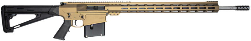 Great Lakes Firearms GL10LA7REMSSBRZ GLFA  7mm 5+1 24" Stainless Threaded Barrel, Bronze Cerakote Picatinny Rail Aluminum Receiver, M-LOK Handguard, Fixed Black Synthetic Stock, Mil-Spec Grip