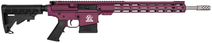 Great Lakes Firearms GL10308SSCHY GLFA  308 Win 10+1 18" AR-10 Stainless Steel Black Cherry