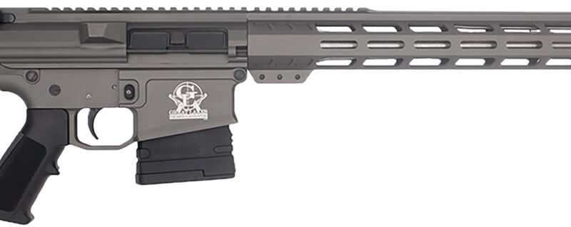 Great Lakes Firearms GL10308SSTNG GLFA  308 Win 10+1 18" Cerakote Threaded Barrel, Tungsten Cerakote Picatinny Rail Aluminum Receiver, 6 Position Mil-Spec Synthetic Stock, Mil-spec Polymer Grip