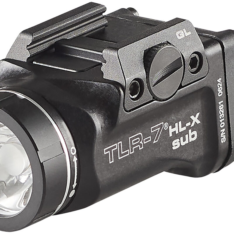 Streamlight 69503 TLR-7 HL-X SUB USB  Black 6000 Series Aluminum Glock 43x/48 1000 Lumens