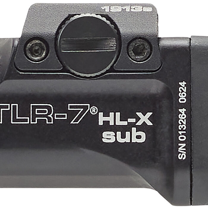 Streamlight 69505 TLR-7 HL-X SUB USB  Black 6000 Series Aluminum 1913 1000 Lumens
