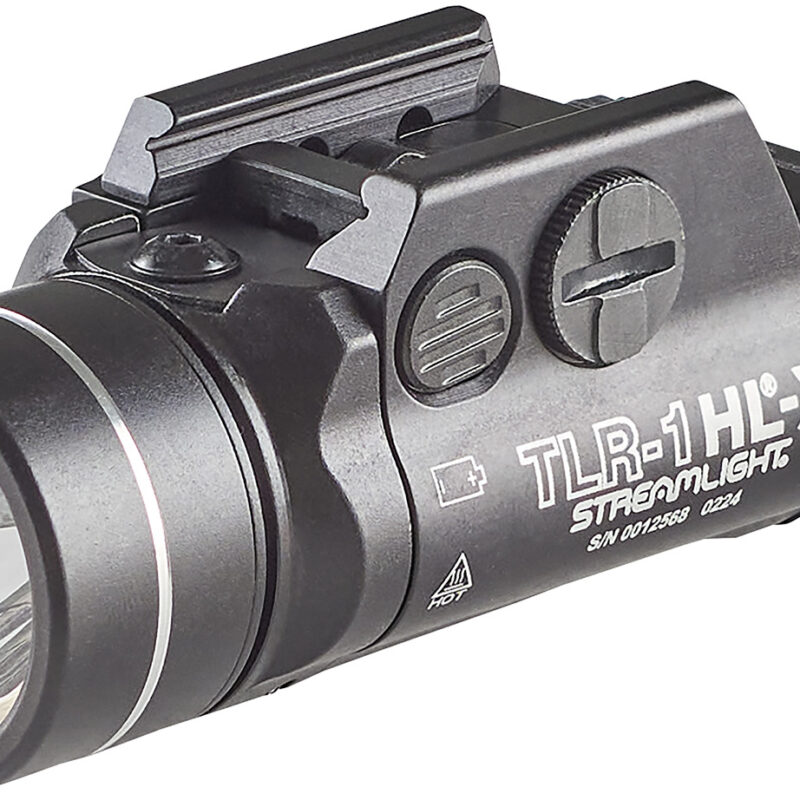 Streamlight 69500 TLR-1 HL-X  Black 6000 Series Aluminum 1000 Lumens