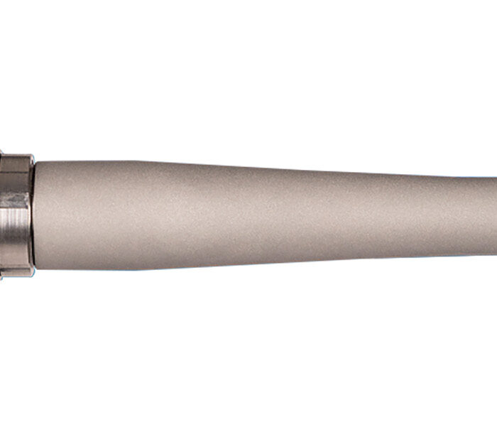 Q LLC ACCFIXBARREL8.68INCH Fixed Barrel Assembly 8.6 Blackout 8" Bead Blasted Matte Stainless Steel Barrel