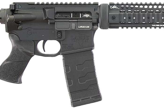 Larue Tactical LT1555612QUAD LT15  Quad Rail 5.56 30+1 12" Stealth Barrel Black Right Hand
