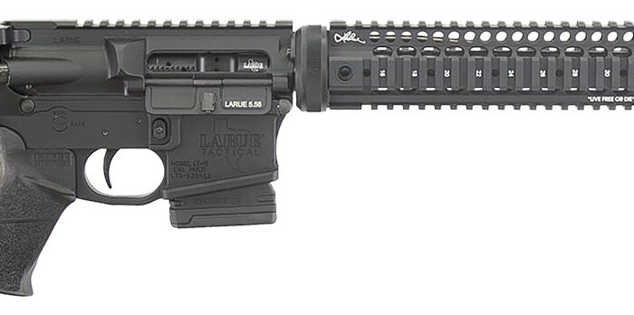 Larue Tactical LT1555616QUADLC LT15  Quad Rail 5.56 10+1 16" Stealth Barrel Black Right Hand
