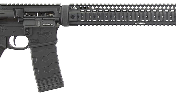 Larue Tactical LT1555620QUAD LT15  Quad Rail 5.56 30+1 20" Stealth Barrel Black Right Hand