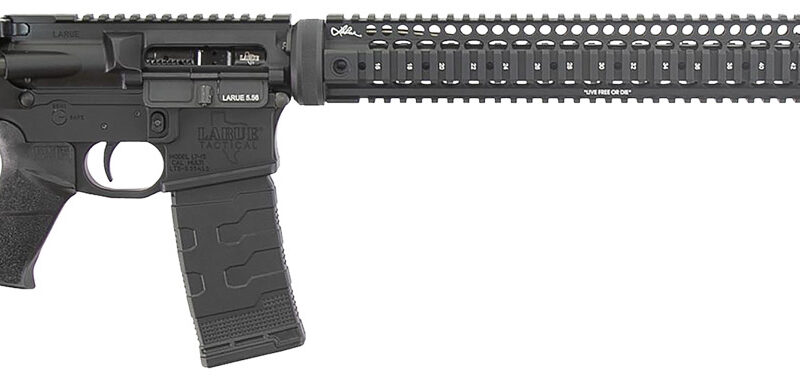 Larue Tactical LT1555620QUAD LT15  Quad Rail 5.56 30+1 20" Stealth Barrel Black Right Hand