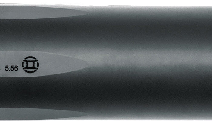 Gemtech 14372 Abyss  223 Rem/5.56 NATO 1.64" Black 17-4PH Stainless Steel/6AL4V Titanium 1/2"x28