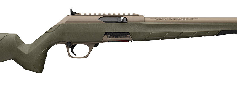 Winchester Repeating Arms 521159102 Wildcat SR 22 LR 10+1 16.50" Flat Dark Earth Threaded Barrel, Flat Dark Earth Picatinny Rail Polymer Receiver, Adj Cheek Piece & LOP OD Green Synthetic Stock