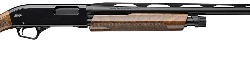 Winchester Repeating Arms 512467393 SXP Trap 12 Gauge Pump 3" 4+1 30" Gloss Black Vent Rib Barrel, Gloss Black Aluminum Receiver, Fixed w/Raised Comb Satin Turkish Walnut Stock