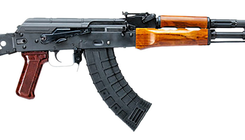 Riley Defense Inc RAK101SF RAK47 Side Folder 7.62x39mm 30+1 16.25" TEAK wood Mil-Spec Black Polymer Grip