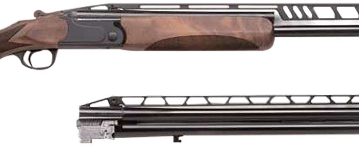 Charles Daly 930410 202 Unsingle Combo 12 Gauge Break Open 2.75" 2rd 32" Black Over/Under Vent Rib Barrel, Black Steel Receiver, Adj Cheek Riser Walnut Wood Stock