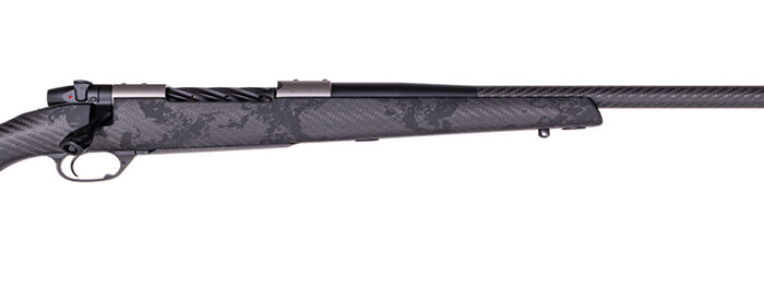 Weatherby MGT01N300PR4B Mark V Backcountry Guide TI 300 PRC 3+1 22" Graphite Black Cerakote