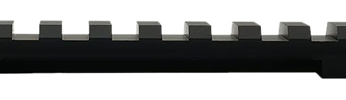 Weatherby J010001 Picatinny Rail  Black Aluminum Weatherby Mark V Weaver Mount Magnum 9-Lug Action 20 MOA