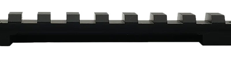 Weatherby J010001 Picatinny Rail  Black Aluminum Weatherby Mark V Weaver Mount Magnum 9-Lug Action 20 MOA