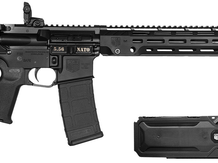 Diamondback DB1889K001 DB15 Knight's Armament 5.56 NATO 30+1 16" Phosphate Chrome Lined Threaded Barrel, Black Anodized Picatinny Rail Aluminum Receiver, Magpul CTR Synthetic Stock, Magpul MOE K2 Grip