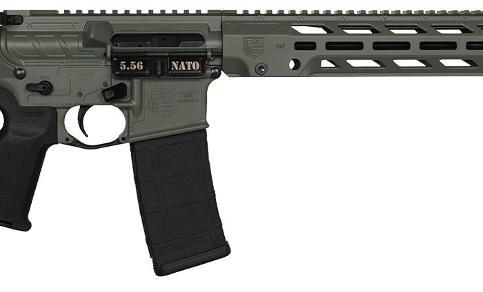 Diamondback DB1784K791 DB15 Obsidian 5.56 NATO 30+1 16" Black Nitride Threaded Barrel, Jungle Green Cerakote Picatinny Rail Aluminum Receiver, Magpul CTR Black Synthetic Stock & Magpul MOE K2 Grip