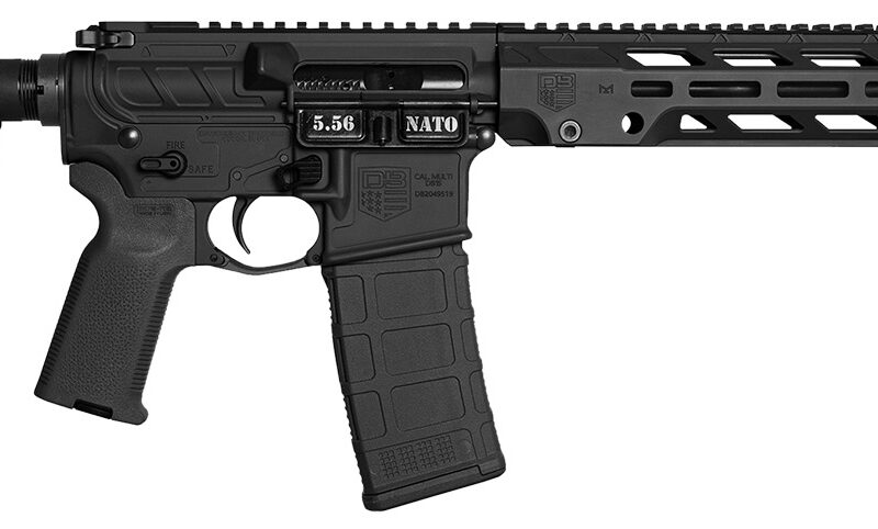 Diamondback DB1984K001  Obsidian 5.56 NATO 30+1 11.50" Black Nitride 11" M-LOK Handguard SBA5 Brace Magpul MOE K2 Grip