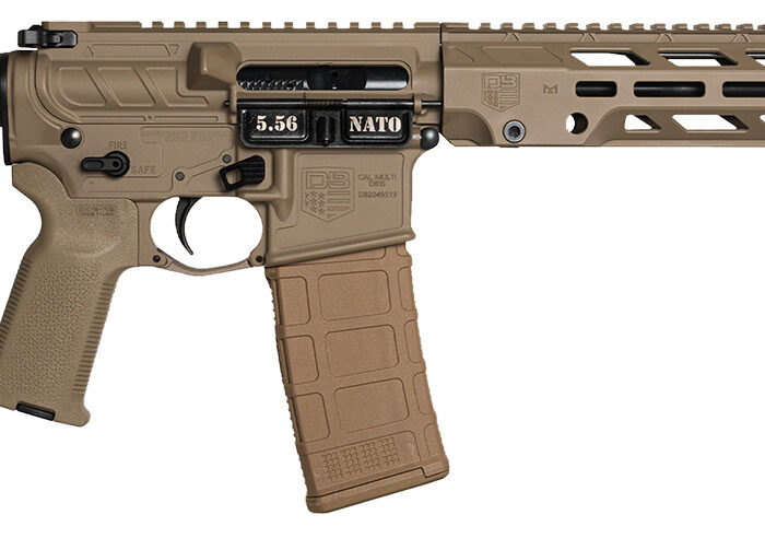 Diamondback DB1984K061 DB15 Obsidian 5.56 NATO 30+1 11.50" Black Nitride 11" M-LOK Handguard SBA5 Brace Magpul MOE K2 Grip