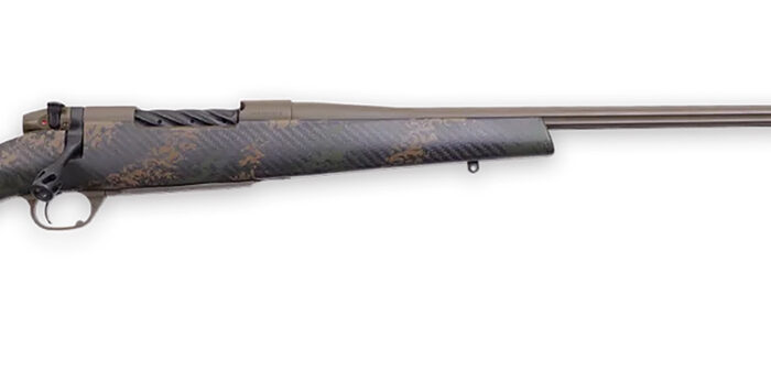 Weatherby MBC20N240WR6B Mark V Backcountry 2.0 240 Wthby Mag 5+1 26" Patriot Brown Cerakote Fluted Barrel/Peak 44 Blacktooth Carbon Fiber w/ Dark Green/Brown Sponge Stock