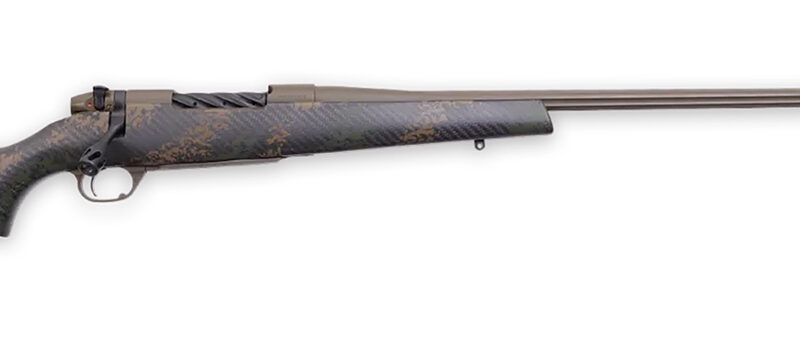 Weatherby MBC20N270WR8B Mark V Backcountry 2.0 270 Wthby Mag 3+1 28" Patriot Brown Cerakote Fluted Barrel/Peak 44 Blacktooth Carbon Fiber w/ Dark Green/Brown Sponge Stock
