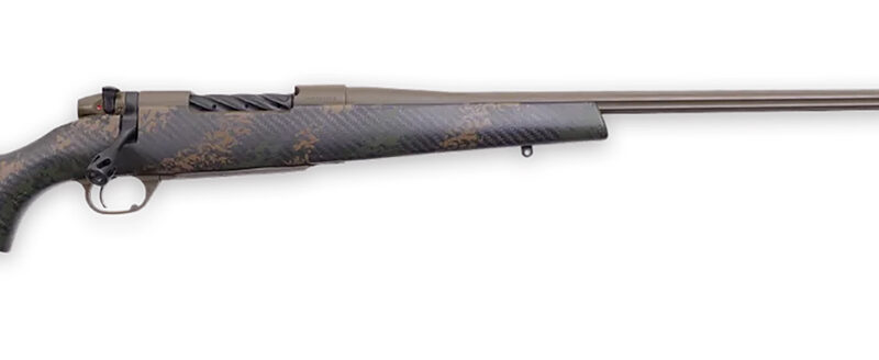 Weatherby MBC20N7MMPR6B Mark V Backcountry 2.0 7mm PRC 3+1 26" Patriot Brown Cerakote Fluted Barrel/Peak 44 Blacktooth Carbon Fiber w/ Dark Green/Brown Sponge Stock