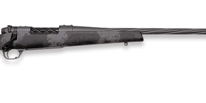 Weatherby MLW01N270WR8B Mark V Live Wild 270 Wthby Mag 3+1 28" Carbon Gray Cerakote Spiral Fluted Barrel Black/Gray Sponge Pattern/Polymer Stock