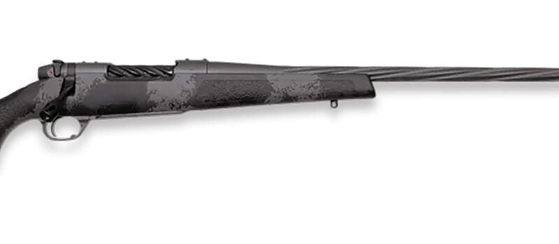 Weatherby MLW01N270WR8B Mark V Live Wild 270 Wthby Mag 3+1 28" Carbon Gray Cerakote Spiral Fluted Barrel Black/Gray Sponge Pattern/Polymer Stock