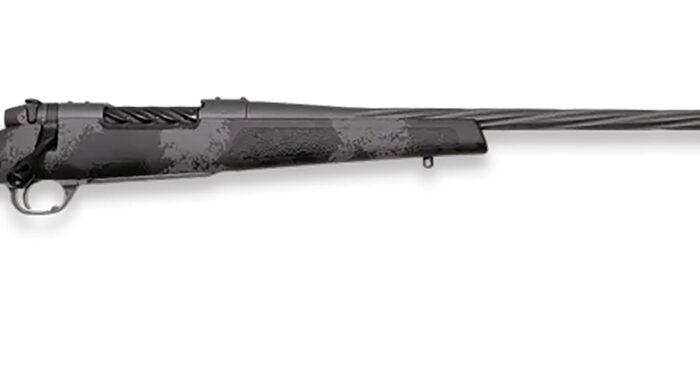 Weatherby MLW01N300NR8B Mark V Live Wild 300 Win 3+1 28" Carbon Gray Cerakote Spiral Fluted Barrel Black/Gray Sponge Pattern/Polymer Stock