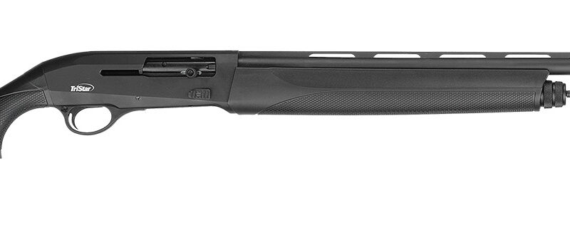 TriStar 20226 Raptor II  Youth 20 Gauge Semi-Auto 3" 5+1 24" Black Vent Rib Steel Barrel & Receiver, Fixed Black Synthetic Stock