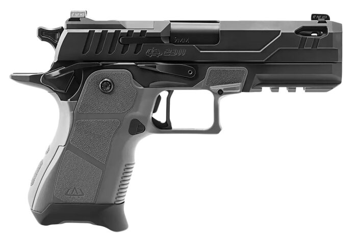Oa Defense OA2311CPROKITGRYPRT15 2311 Compact Pro 9x19 15rd 4.25" Black DLC Ported Barrel Gray/Black Optic Ready 17-4 Stainless Steel Slide Gray/Black Polymer Grip Ambidextrous