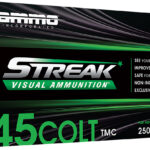 Ammo Inc 45C250TMCSTRKGRN50 Streak Visual (GREEN) 45Colt 250gr Total Metal Case 50 Per Box/20 Case 2 173066
