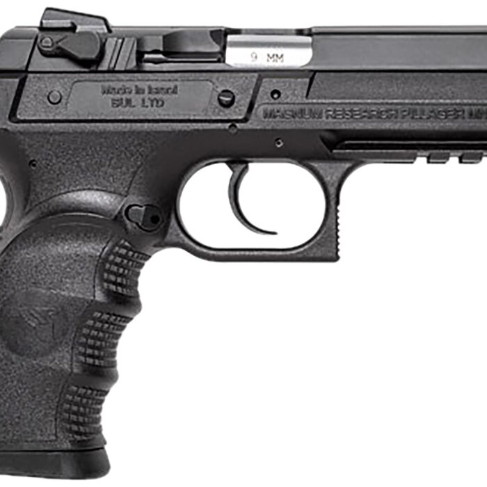 Magnum Research BE99153RL Baby Eagle III  9mm 15+1 4.43" Black Oxide Carbon Steel Slide Black Textured