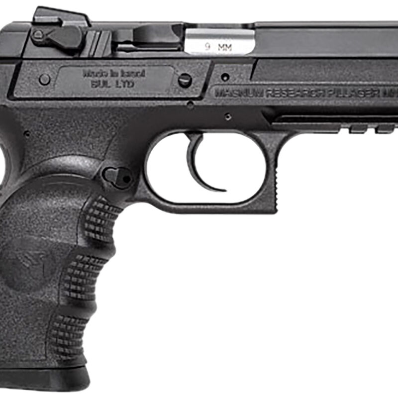 Magnum Research BE99153RL Baby Eagle III  9mm 15+1 4.43" Black Oxide Carbon Steel Slide Black Textured