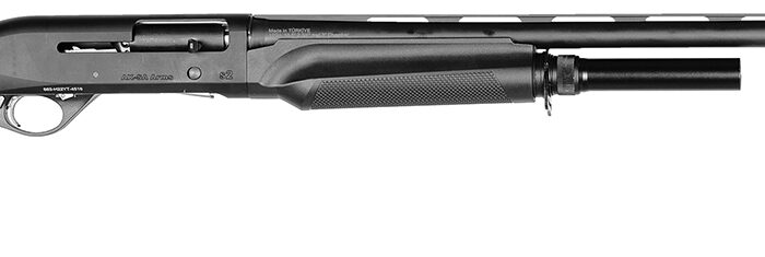 Four Peaks Imports 12073 AKSA Arms S2 12 Gauge 3" 5+1 28" Chrome Plated 7075-T6 Aluminum Receiver Black Synthetic Stock