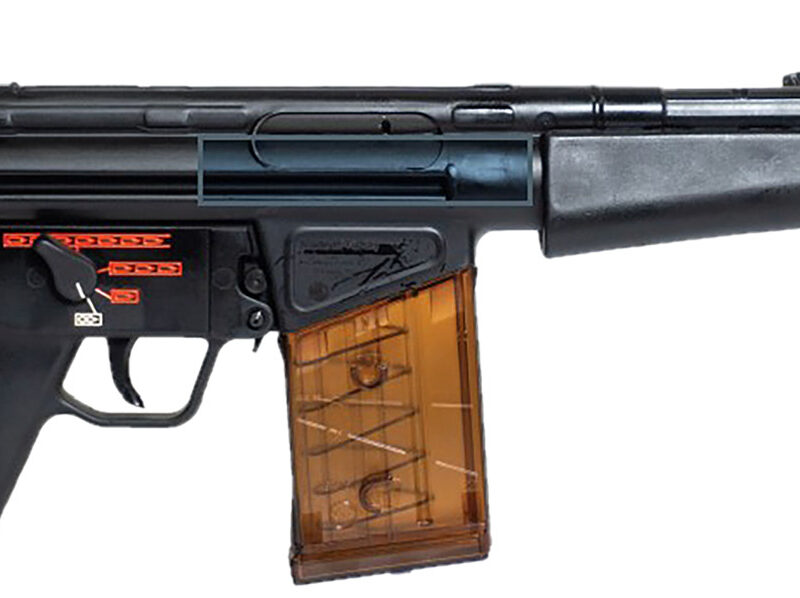 Century Arms HG7887N AP51 PDW 7.62x51 20+1 8.30" Black Steel Barrel, Black Stamped Metal Receiver, Black Navy Style Grip