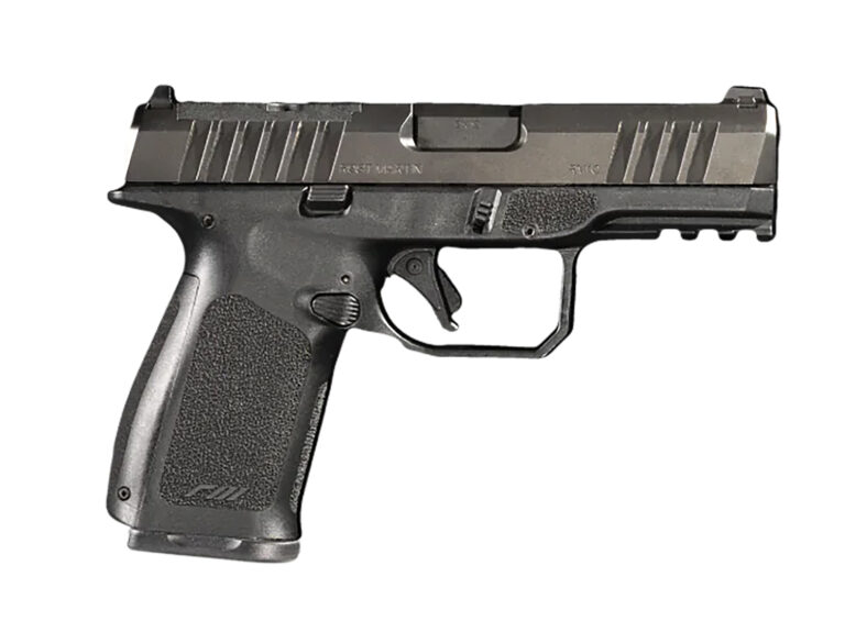 Rost Martin RM1CBLKOSP10CA RM1C *CA Compliant 9mm Luger 10+1 4" Black Compensated Match Grade Barrel, Black Tenifer Optic Ready/Serrated Steel Slide, Black Textured Grip