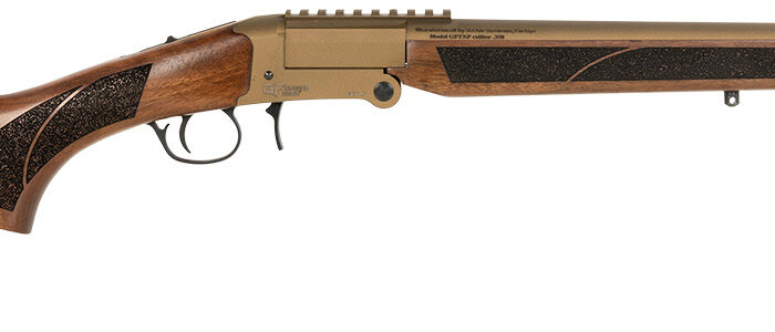 Gforce Arms GFTXP4020Y GFTXP  Youth 400 Legend 1rd 20" Bronze Cerakote Steel Barrel, Bronze Cerakote Picatinny Rail Steel Receiver, Fixed Walnut Wood Stock