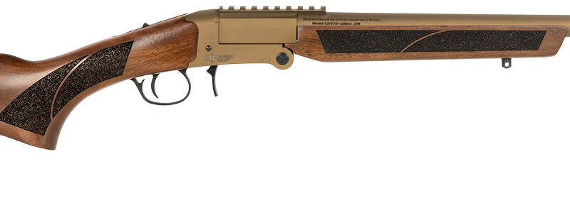Gforce Arms GFTXP4020Y GFTXP  Youth 400 Legend 1rd 20" Bronze Cerakote Steel Barrel, Bronze Cerakote Picatinny Rail Steel Receiver, Fixed Walnut Wood Stock