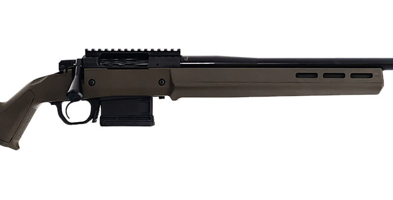 Faxon Firearms FX700SA308S02 FX7  308 Win 5+1 22" Black Nitride OD Green Polymer Stock