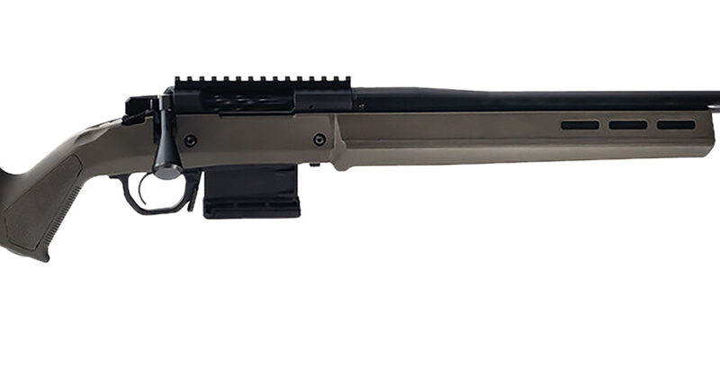 Faxon Firearms FX700SA65CMS02 FX7  6.5 Creedmoor 5+1 22" Black Nitride OD Green Polymer Stock