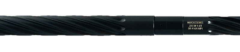 Faxon Firearms 15BW8M16SHQ5RNP3  Match 223 Wylde 16" Spiral Fluted Black Nitride 416 Stainless Barrel