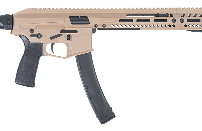 Patriot Ordnance Factory 01927 Phoenix  9mm 35+1 16.50" Flat Dark Earth Cerakote Picatinny Rail