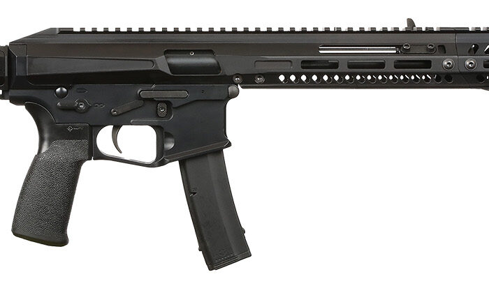 Patriot Ordnance Factory 02061 Phoenix  9mm 10+1 16.50" Black Cerakote Picatinny Rail