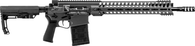 Patriot Ordnance Factory 01930 Revolution PD  308 Win 20+1 16.50" Black Nitride Tungsten Cerakote